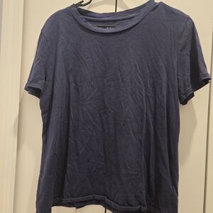 GAP Women's Deep Blue Short Sleeve Tee